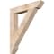 Ekena Millwork Traditional Slat Smooth Bracket, Douglas Fir, 5 1/2"W x 36"D x 42"H BKT06X36X42TRA06SDF - alternate 1